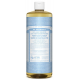 Muilas bekvapis, itin švelnus, Dr. Bronner Magic Soap 75% ekologiškas (945ml)